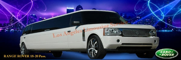Range Rover limo in Los Angeles